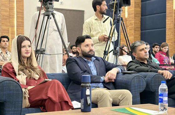 Khud Mukhtar Sawi Hosts Media Action for Climate Action at Iqra University